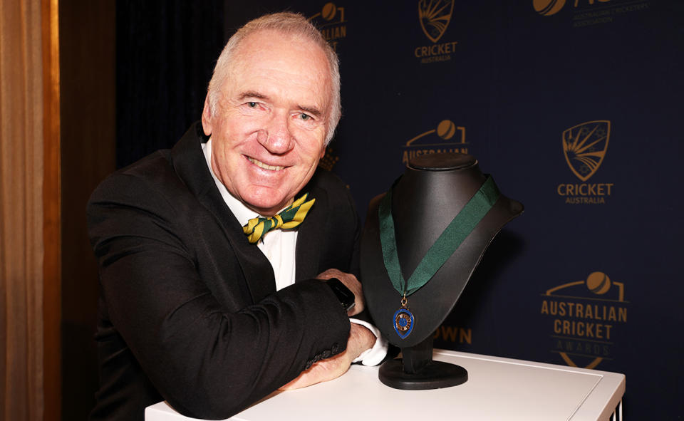 Allan Border, photographié ici lors des Cricket Australia Awards 2024.