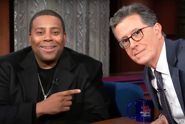 <p>The Late Show with Stephen Colbert/YouTube</p> Kenan Thompson on 'The Late Show With Stephen Colbert'