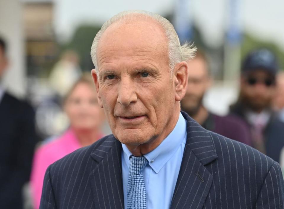 Sir Mark Prescott after the Yorkshire Oaks.