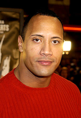 The Rock at the Westwood premiere of Warner Brothers' Ocean's Eleven