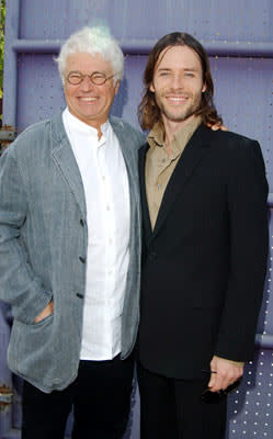 Director Jean-Jacques Annaud and Guy Pearce at the Los Angeles premiere of Universal's Two Brothers