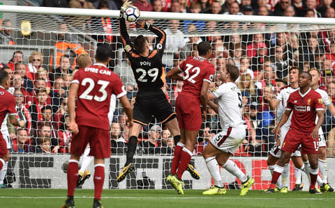 Liverpool created plenty of chances against Burnley but could only score one goal