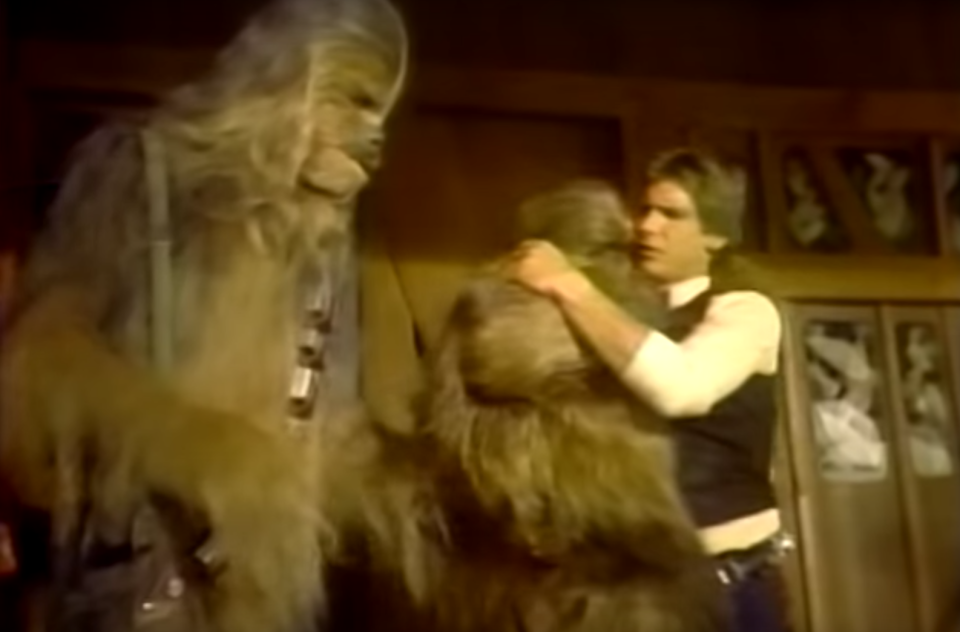 Chewbacca, Lumpy, and Han Solo - Credit: YouTube