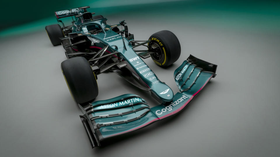 英國賽車綠回歸！Aston Martin 發表全新 F1 賽車