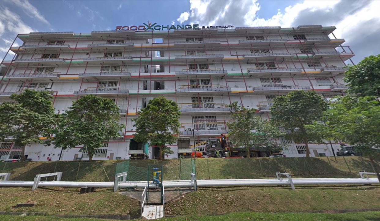 Central kitchen operator Obayed Holdings is located at the Food Xchange@Admiralty building in Admiralty Street (PHOTO: Google Maps/screenshot)