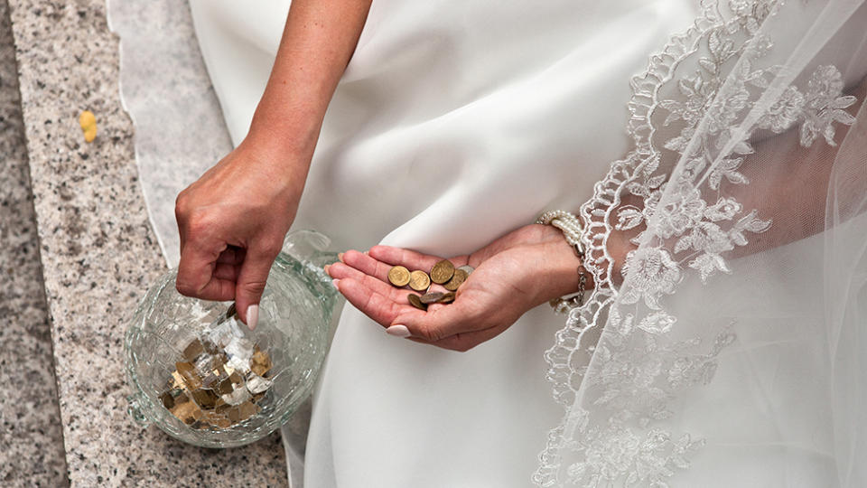 A bride has been taunted over a budget DIY gift job. Photo: Getty Images