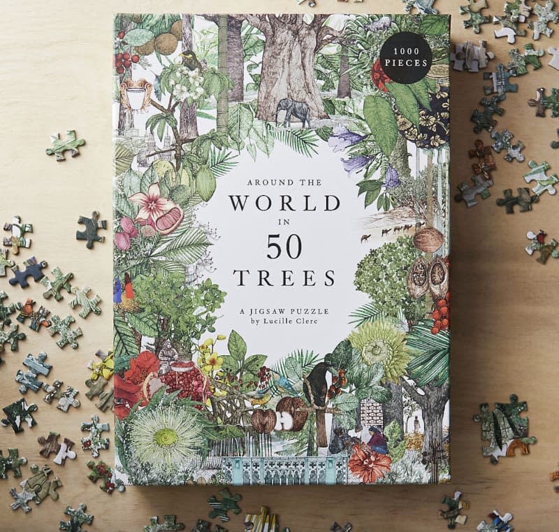 Around the World in 50 Trees Puzzle