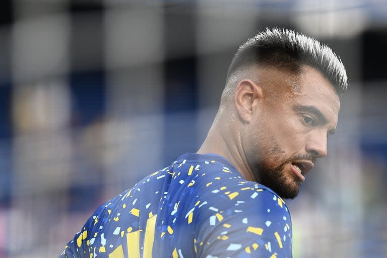 Sergio Romero durante un partido del grupo B de la Copa de la Liga 2024 entre Boca Juniors y Defensa y Justicia en el Estadio Alberto J. Armando el 10 de febrero de 2024 en Buenos Aires, Argentina.