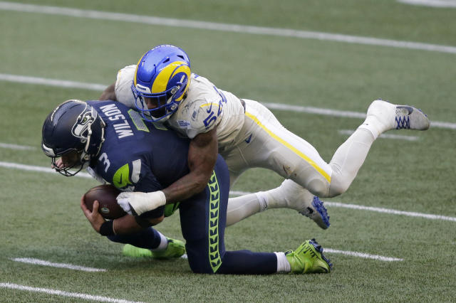 Wilson sacked 6 times as Seahawks fall 14-5 to Bucs