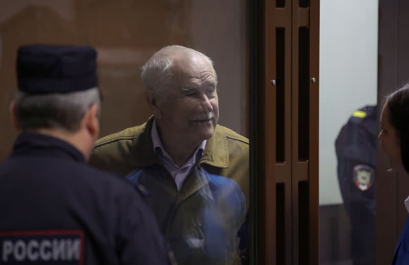 Russian physicist Maslov accused of state treason appears in court in St Petersburg