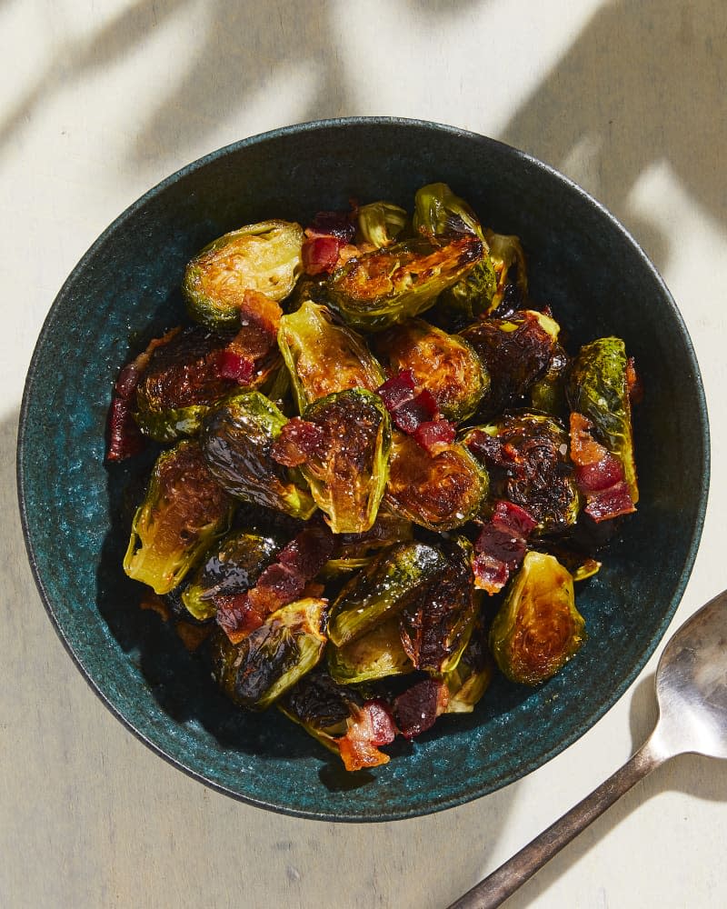 Maple Bacon Brussels Sprouts 