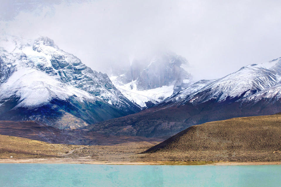 The natural splendour of Laguna Azul.