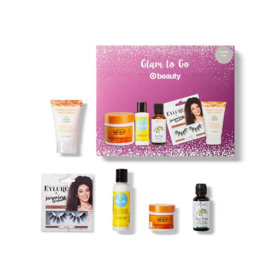 Glam to Go Hair Shampoo and Styling Set