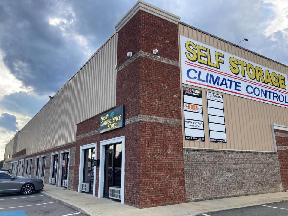 La Fresita Loca, a new ice cream shop specializing in Hispanic desserts, is in the retail space near the end of this climate-controlled, self-storage building at 3421 U.S. 41 near Byron. The shop is in Suite 3000 B.