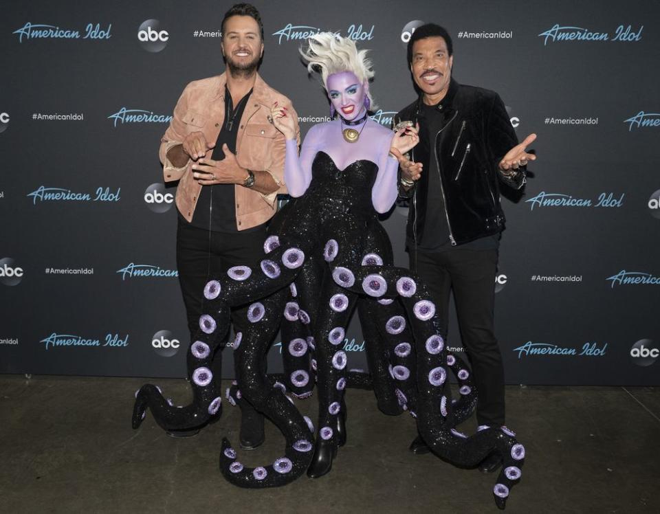 Luke Bryan, Katy Perry and Lionel Richie | Eric McCandless/ABC via Getty Images