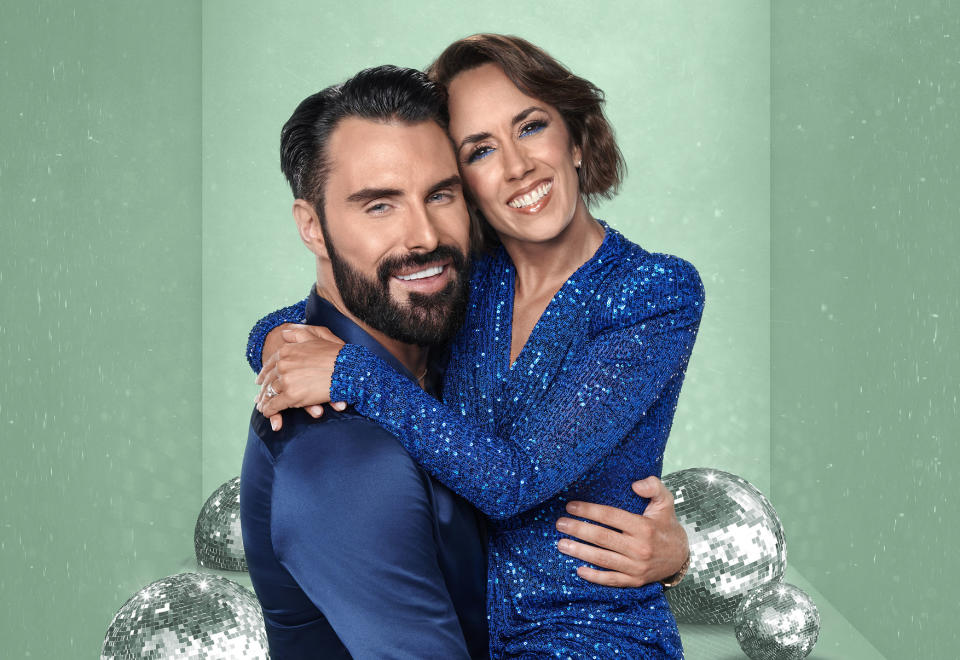 Rylan & Janette Manrara: Strictly: It Takes Two. (BBC/Ray Burmiston)