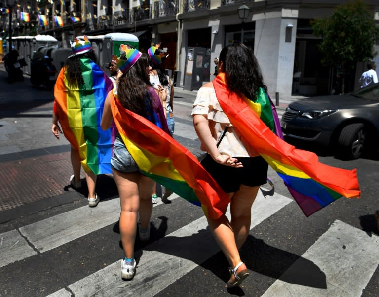 Today 90 percent of Spaniards back equal rights for gays and lesbians