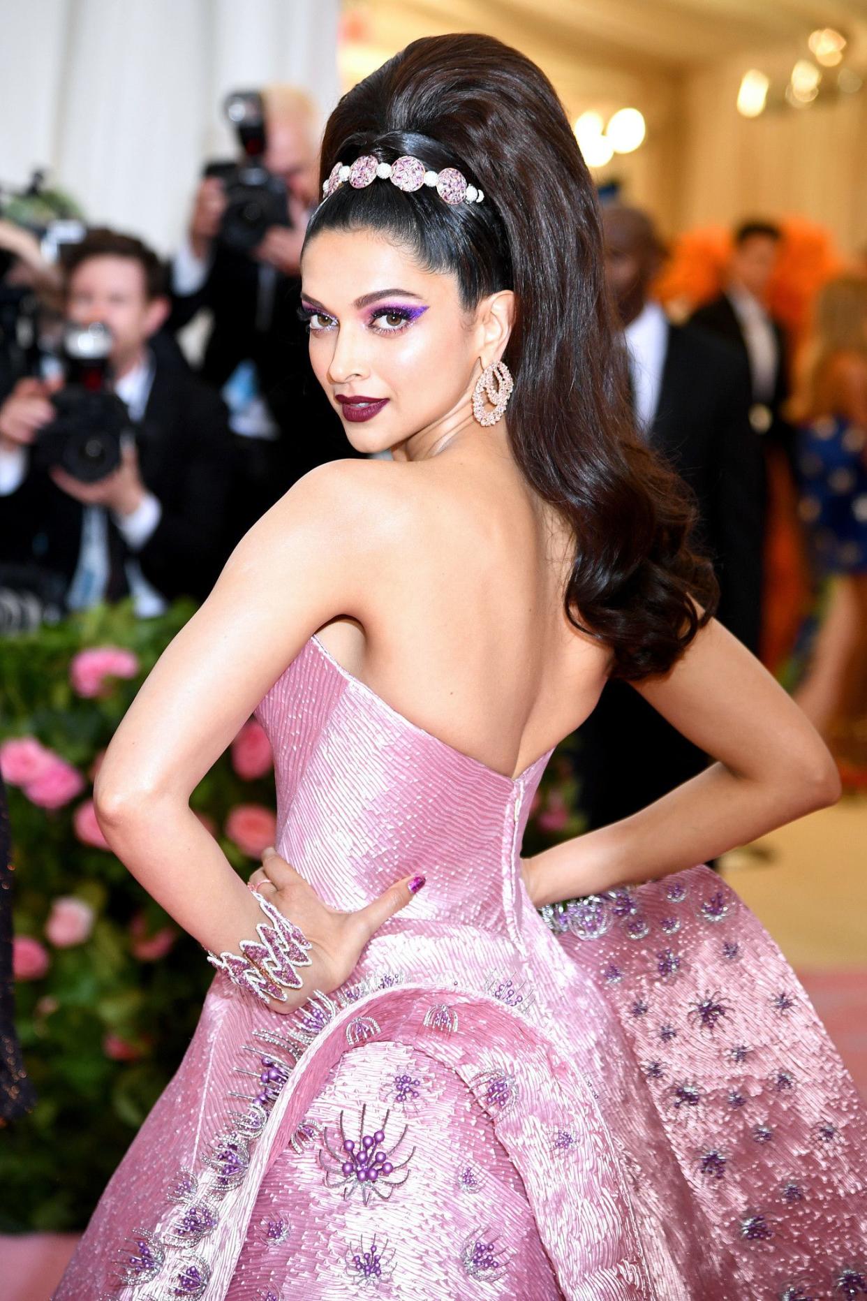 Deepika Padukone attends The 2019 Met Gala Celebrating Camp: Notes on Fashion at Metropolitan Museum of Art on May 06, 2019 in New York City.