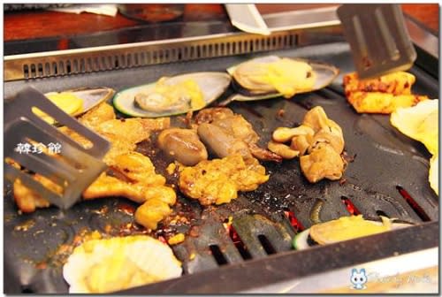 烤肉吃到飽~韓式料理。韓珍館