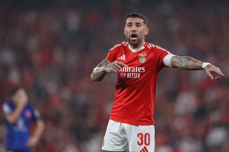 Nicolás Otamendi, defensor de Benfica