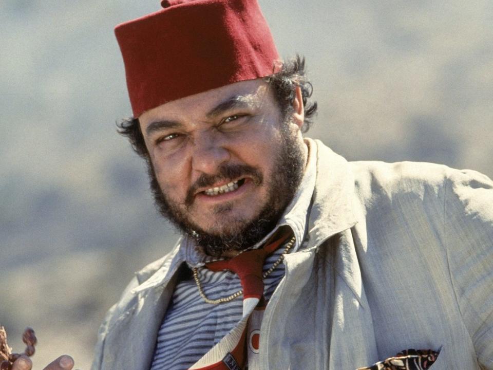 John Rhys-Davies as Sallah in "Indiana Jones and the Last Crusade."