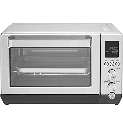 GE G9OCAASSPSS Calrod Convection Toaster Oven, Large Capacity Fits 9x11, 7 Cook Modes, Includes…