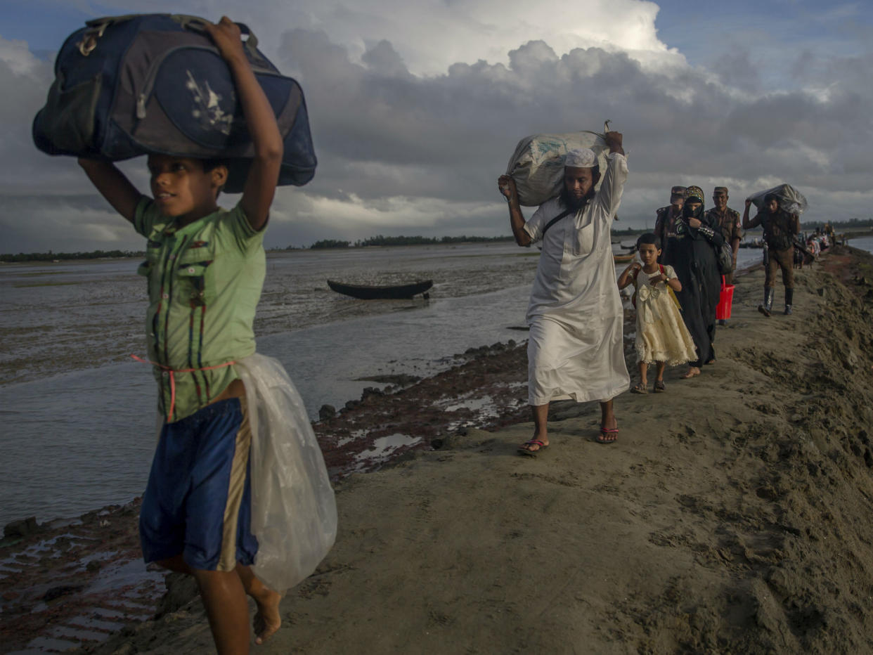 More than 650,000 Rohingya are estimated to have fled from Myanmar into Bangladesh: Dar Yasin/AP