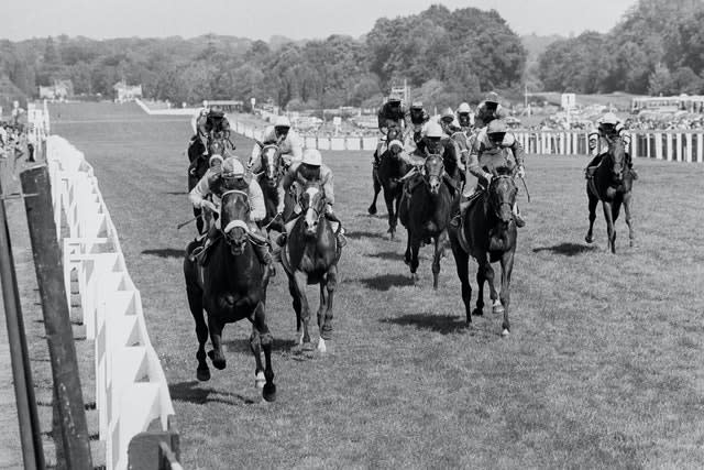 Piggott on Teenoso, left, won his seventh King George 