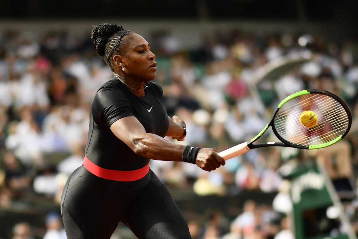 Will Serena Williams wear her famous ‘Black Panther’ catsuit again? [Photo: Getty]