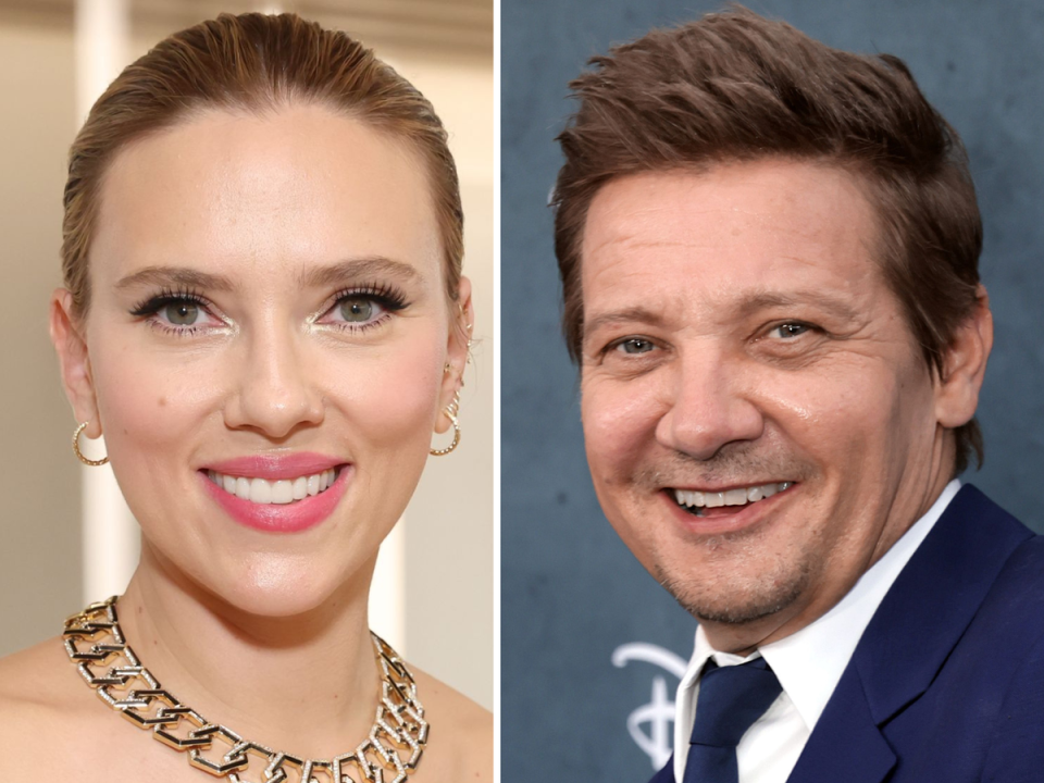Scarlett Johansson and Jeremy Renner (Getty Images)