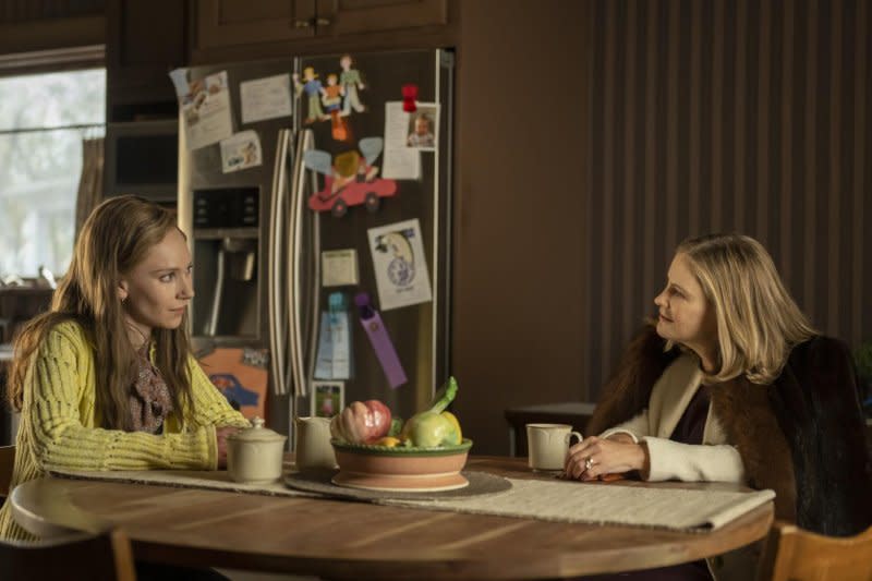 Dot (Juno Temple, L) doesn't get along with her mother-in-law (Jennifer Jason Leigh). Photo courtesy of FX