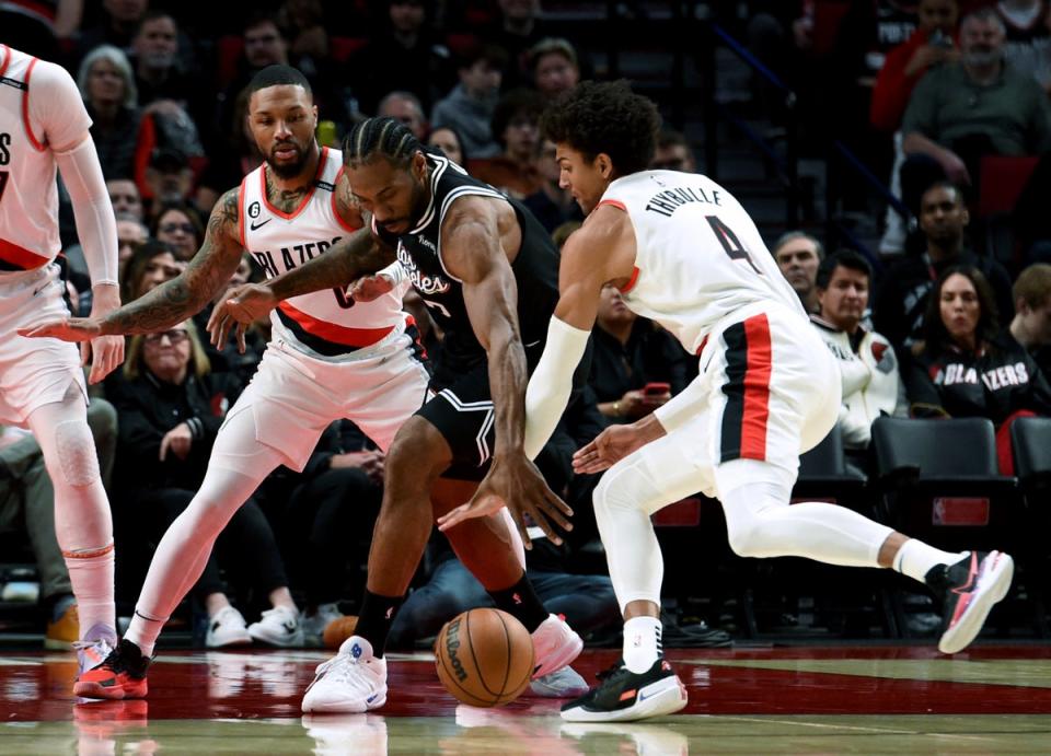 CLIPPERS-TRAIL BLAZERS (AP)