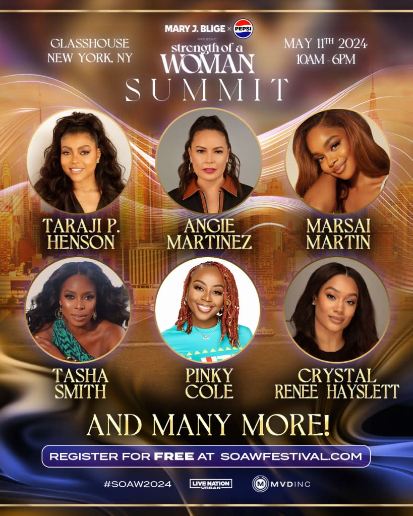 Taraji P. Henson, her “Empire” co-star Tasha Smith and “Black-ish” actress Marsai Martin will SOAW Summit speakers.