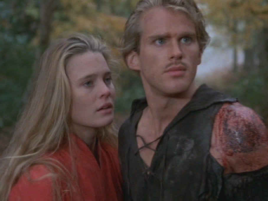 Robin Wright and Cary Elwes in Rob Reiner's The Princess Bride: Sony Pictures Entertainment