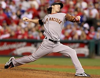 Giants' Tim Lincecum turns to dad for pitching advice