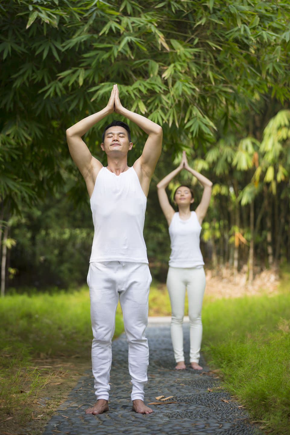 Take a moment for tai chi.