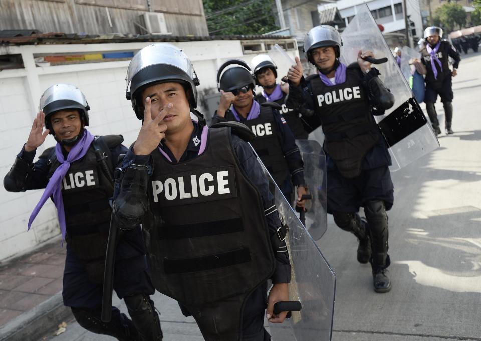 Anti-government protests in Thailand - Dec. 3, 2013