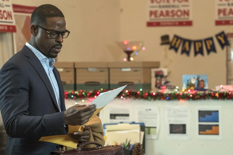 THIS IS US -- "The Last Seven Weeks" Episode 310 -- Pictured: Sterling K. Brown as Randall Pearson -- (Photo by: Ron Batzdorff/NBC)