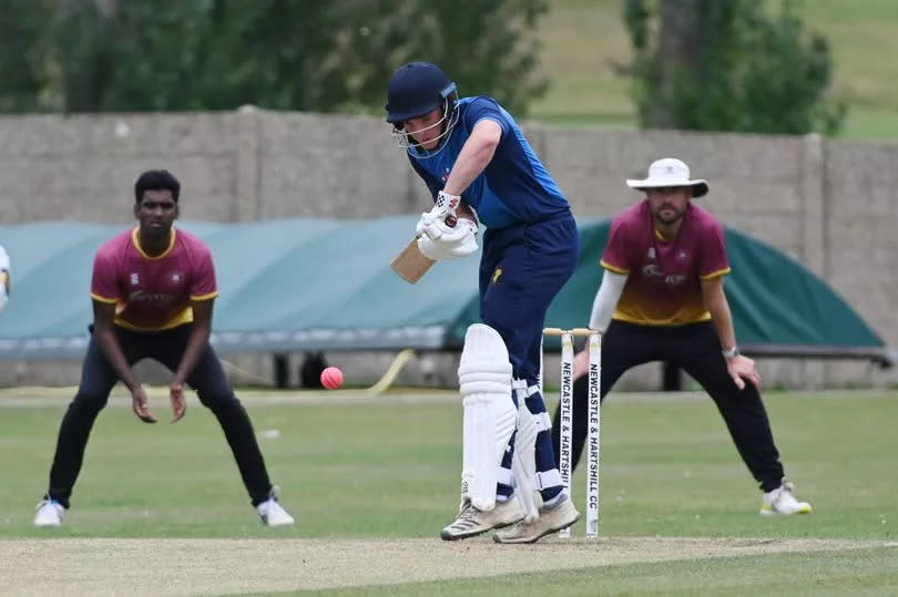 Dane Tinsley was part of a record-breaking stand in Norton in Hales' NSSCL Premier B win against Elworth.