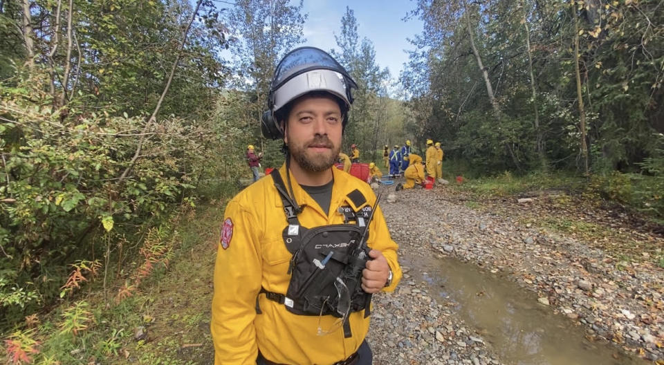 Lead instructor Hyder Bos-Jabbar says students who pass all the examinations will have the chance to put their new skills straight to work, in a one of Yukon First Nations Wildfire's unit crews. "And as we're seeing this year, we have less snow than average. So having readily available Yukon resources that can be deployed is a huge benefit."