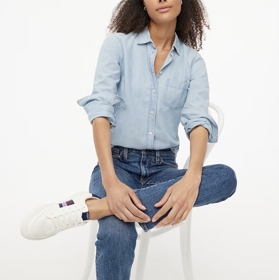 10) A Chambray Shirt to Pair with Flowy Skirts