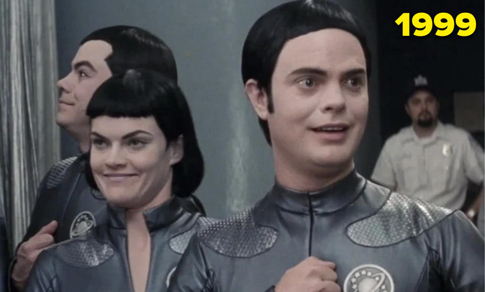 Rainn as an alien in "Galaxy Quest"