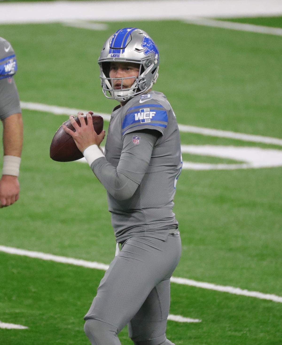 Matthew Stafford dismisses weight of first game against the Lions