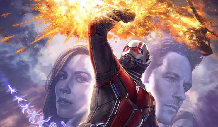 Ant-Man and The Wasp gets a super-sized new poster - Credit: Marvel