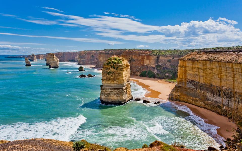 Twelve Apostles Australia seven wonders world see visit 2022 travel - Manfred Gottschalk/Getty