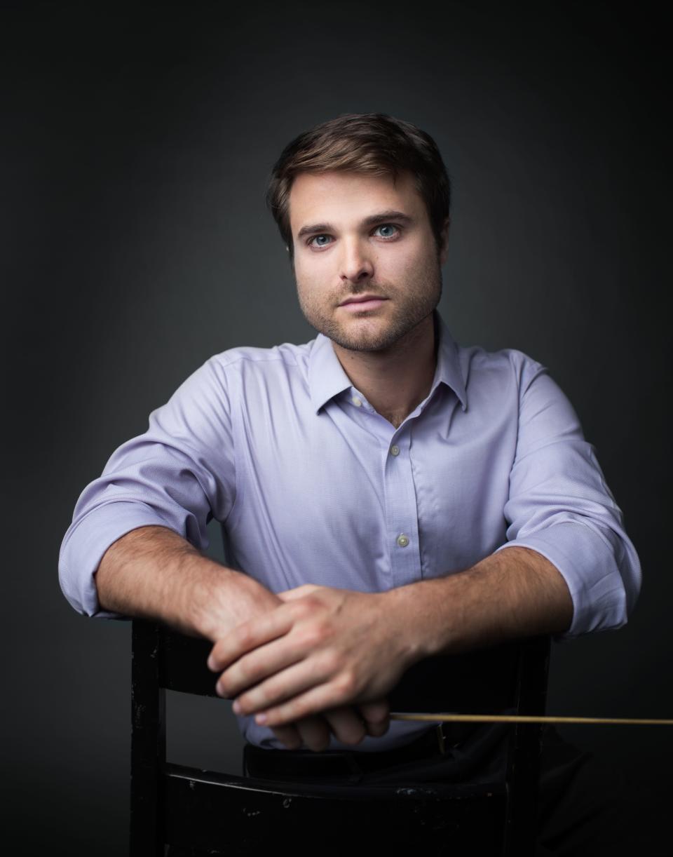 Stephen Mulligan is the guest conductor of the Sarasota Orchestra’s Discover Mozart concert “Genius of Youth.”