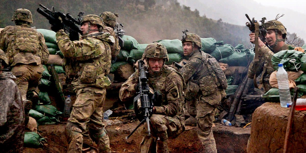 US Army firefight in Kunar, afghanistan