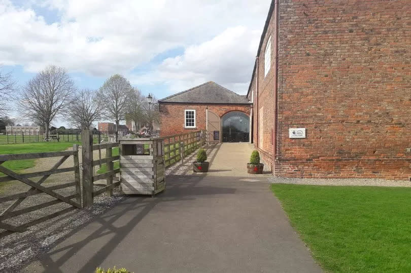 The entrance to Stables Kitchen at Burton Constable Hall