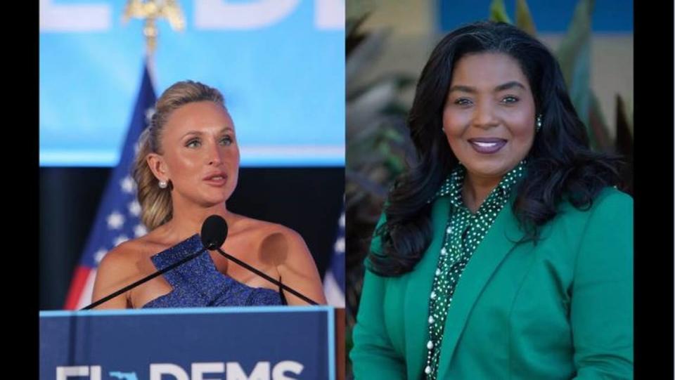 La senadora estatal de la Florida Lauren Book y la ex comisionada del Condado Broward Barbara Sharief se enfrentan en la contienda por el nuevo Distrito 35 del Senado, en las primarias demócratas más observadas del estado. La elección es el 23 de agosto de 2022. Photo of Lauren Book by Luis Santana / Tampa Bay Times. Photo of Barbara Sharief from Herald files.