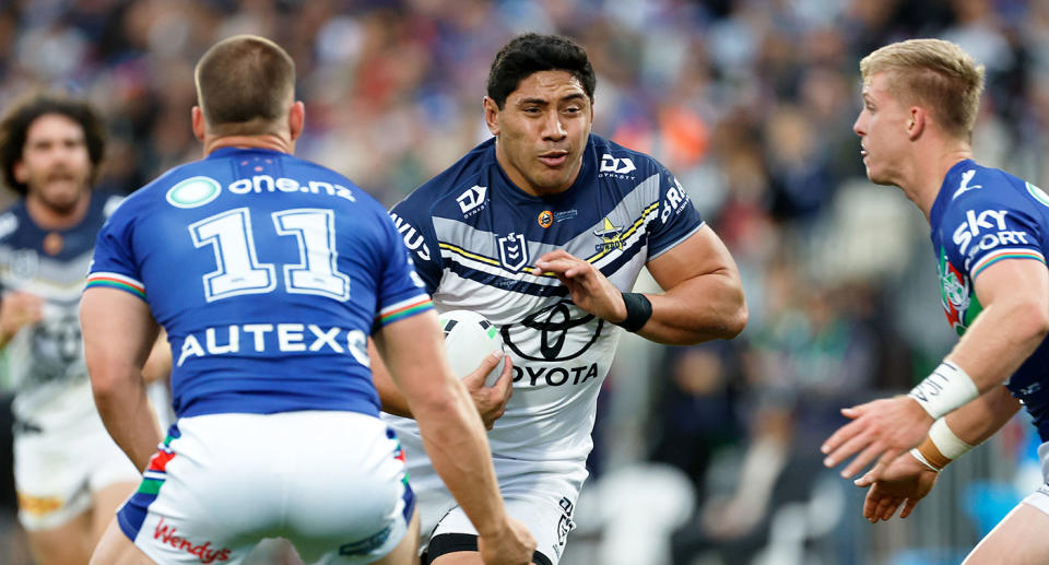 Jason Taumalolo's key stats have been on a gradual decline along with his minutes per game from 2022. Pic: Getty